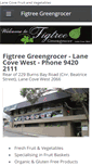 Mobile Screenshot of figtreegreengrocer.com